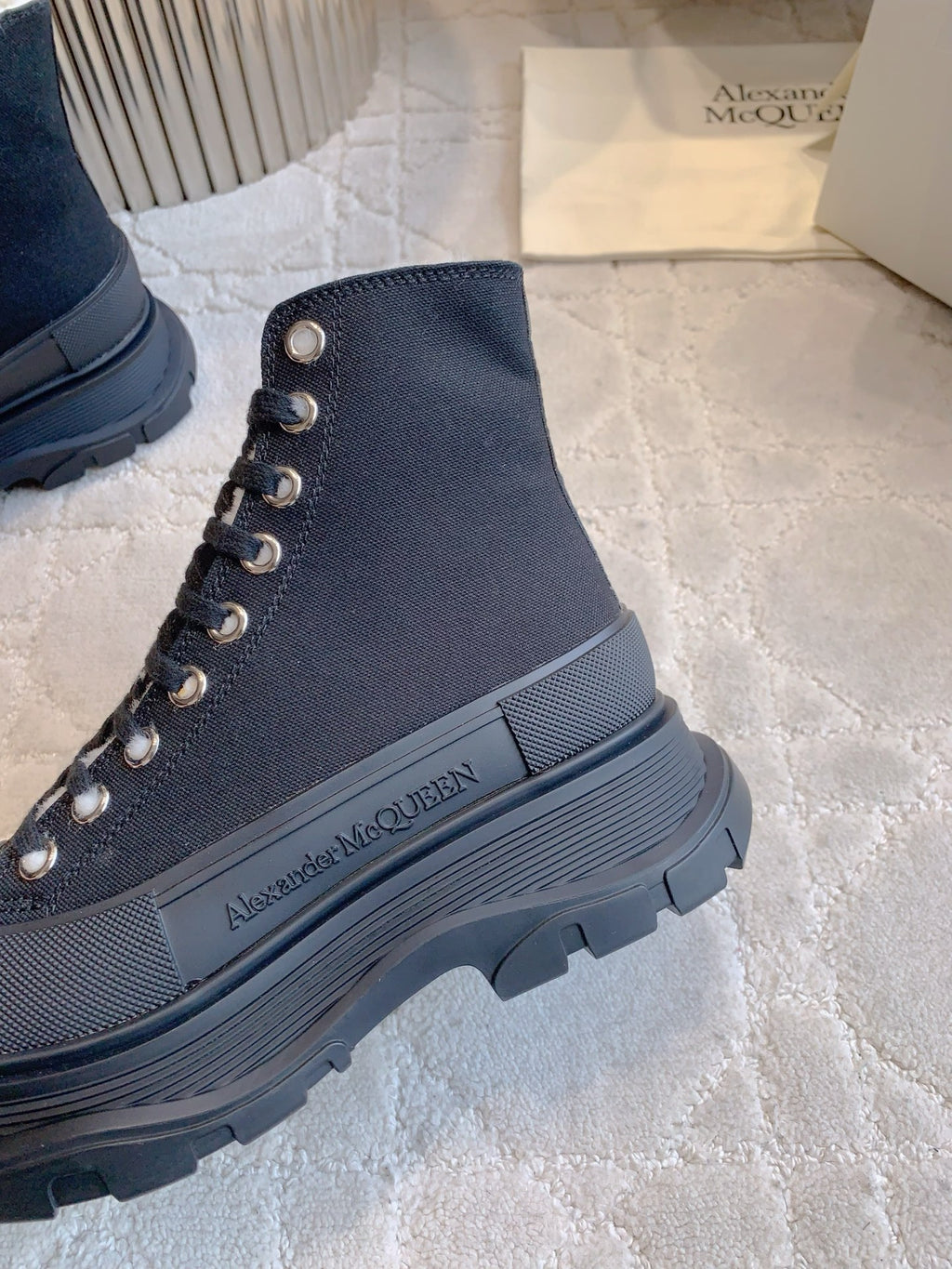 Alexander McQueen Black Boots EU 35-39 Edition 5 - detail image 9