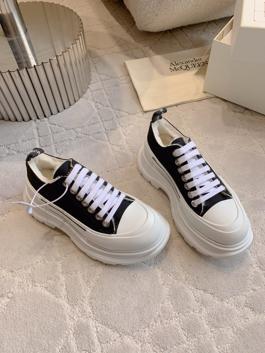 Alexander McQueen Black & Brown Designer Shoes EU 35-39 - detail image 3
