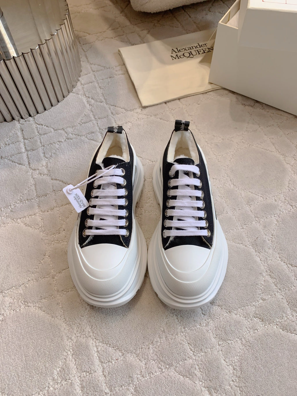 Alexander McQueen Black & Brown Designer Shoes EU 35-39
