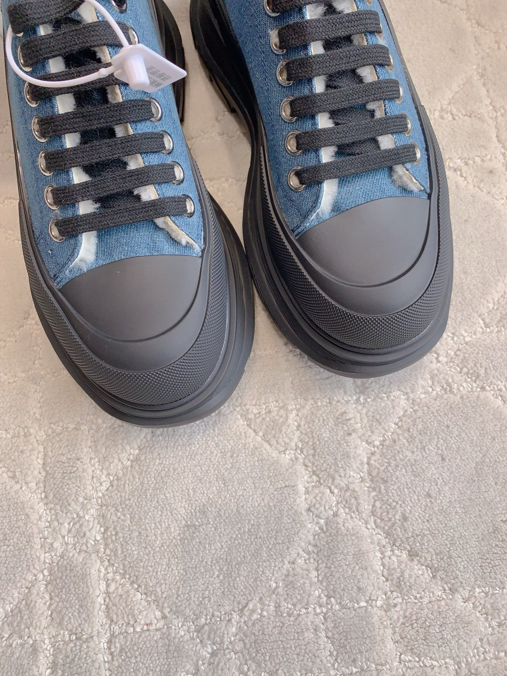 Alexander McQueen Black & Blue Designer Shoes EU 35-39 Edition 3 - detail image 7