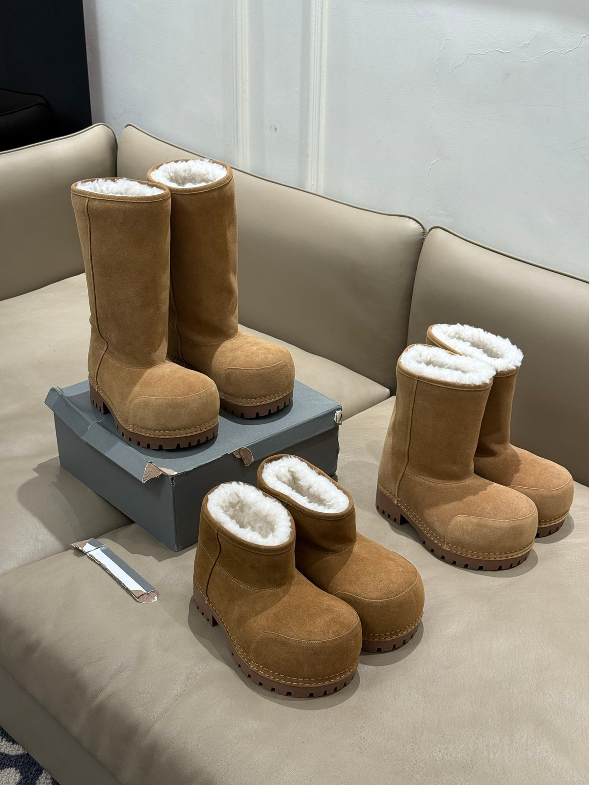 Balenciaga Brown Boots EU 35-47