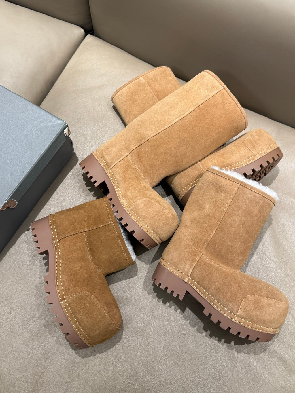 Balenciaga Brown Boots EU 35-47 - detail image 8