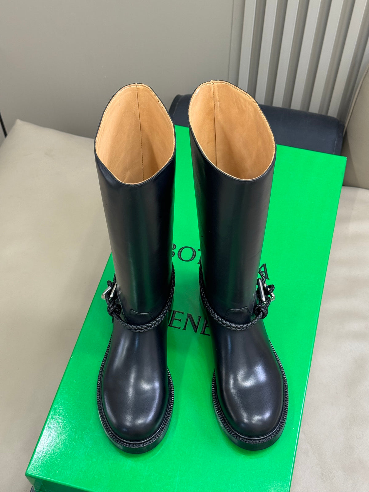 Bottega Veneta Black & Green Boots EU 35-41 Edition 2 - detail image 3
