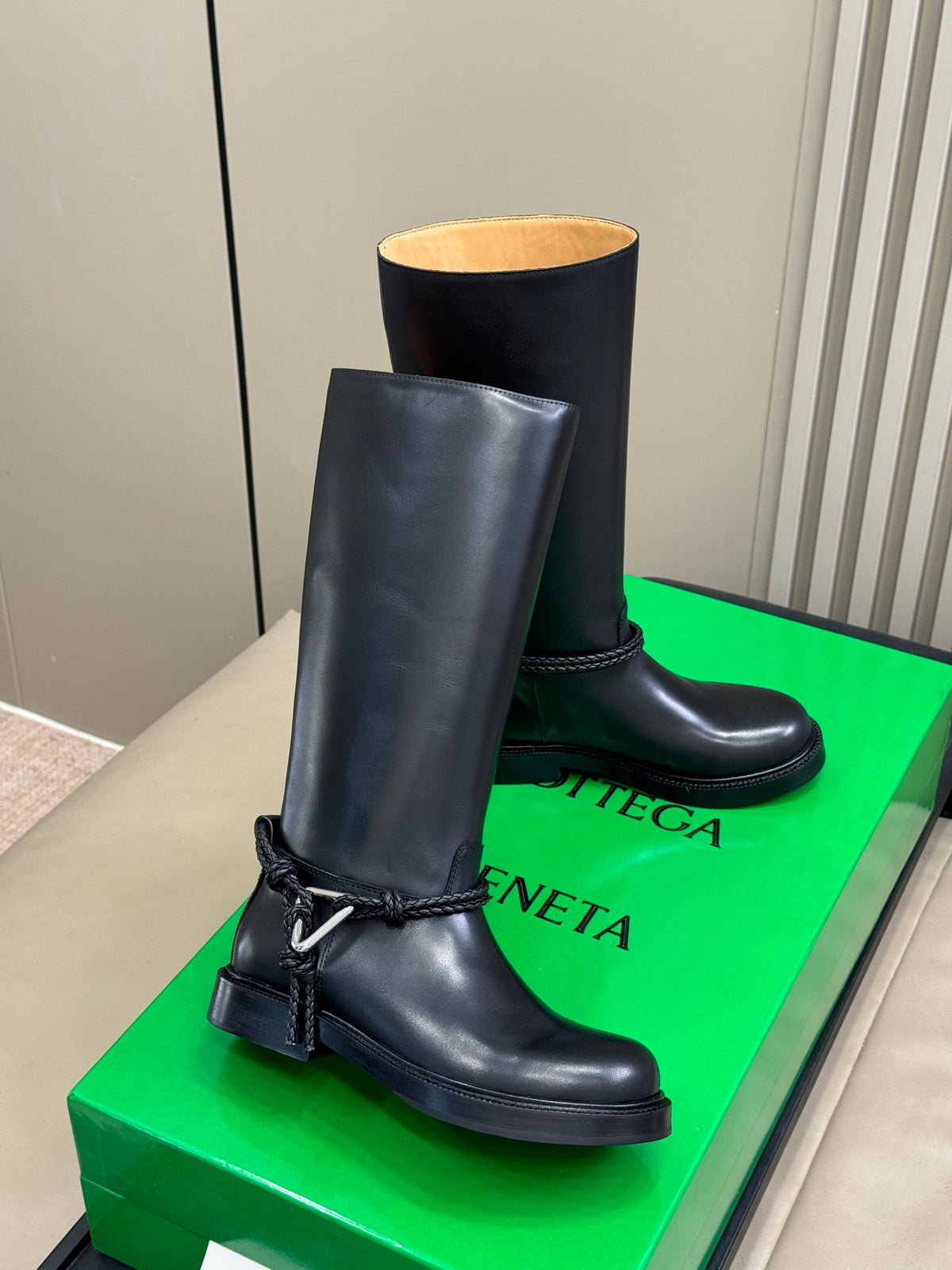 Bottega Veneta Black & Green Boots EU 35-41 Edition 2 - detail image 5