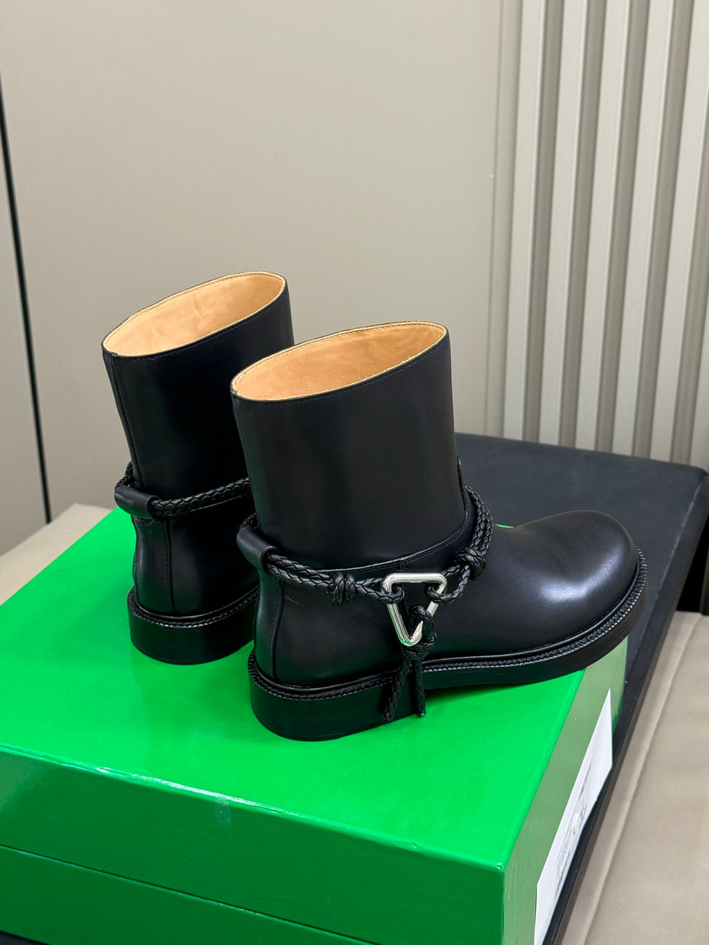 Bottega Veneta Black & Green Boots EU 35-41 Edition 3 - detail image 4