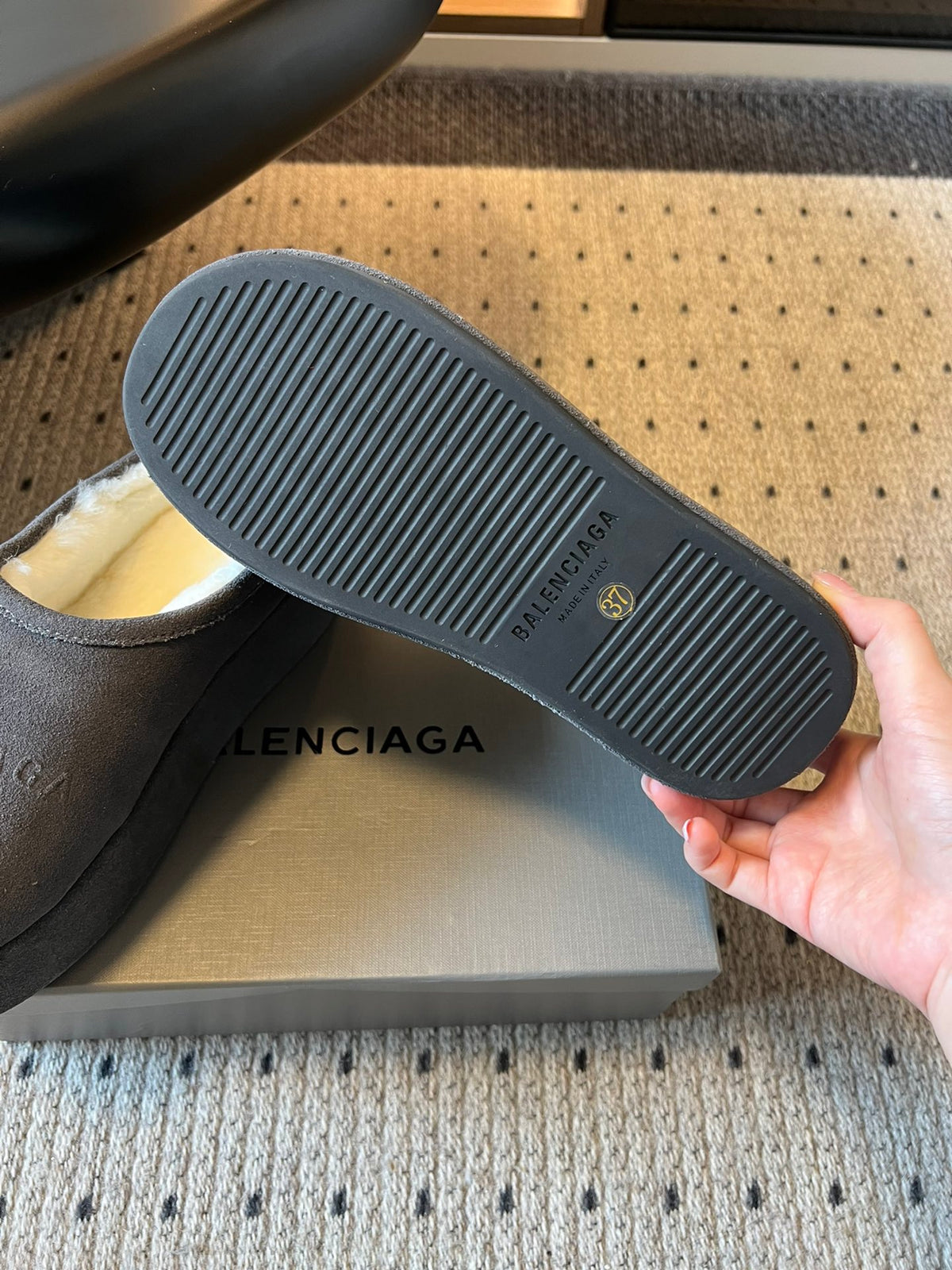 Balenciaga Black & Brown Slides EU 35-40 Edition 2 - detail image 4