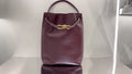 Bottega Veneta Burgundy Designer Handbag