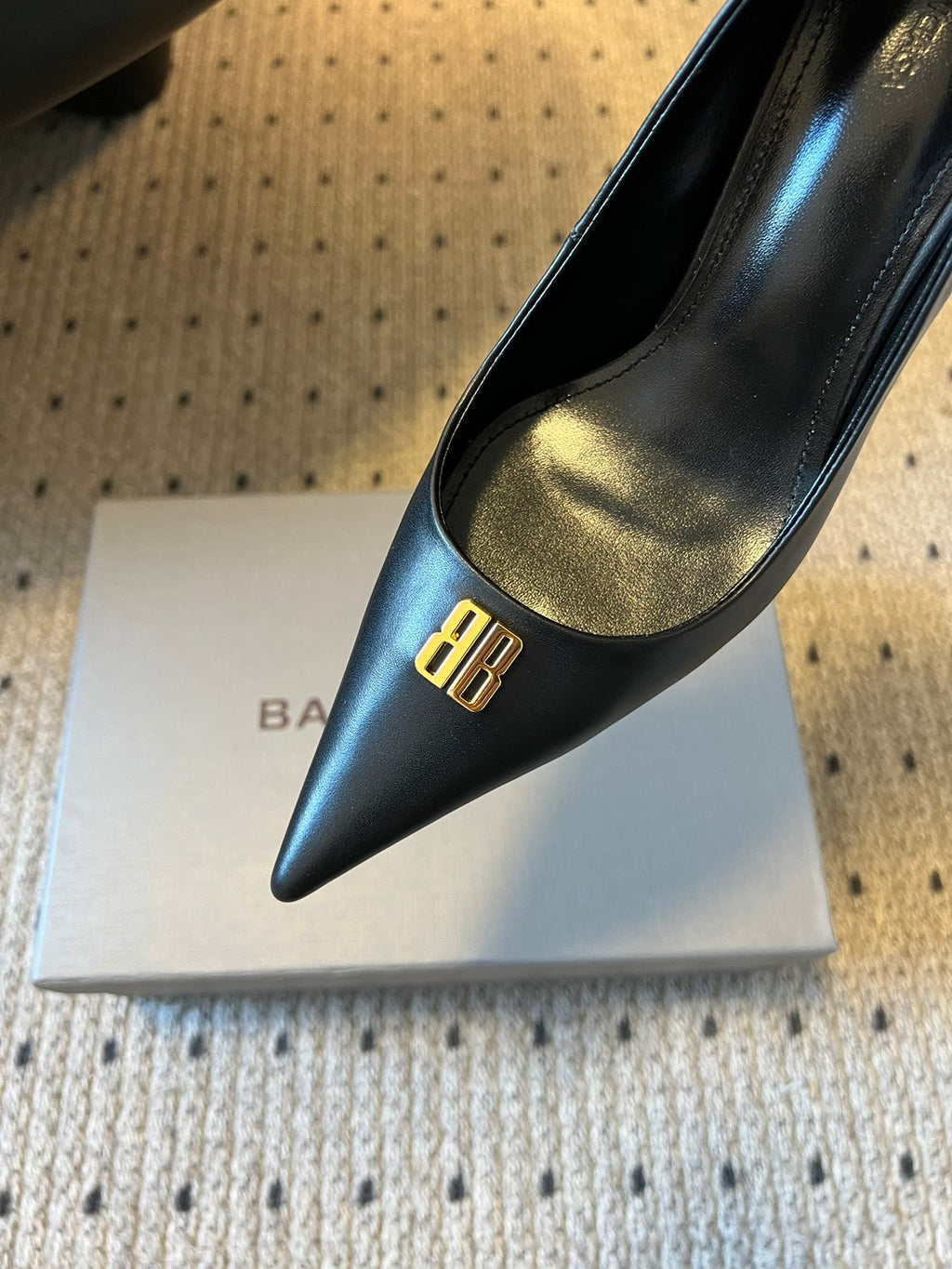 Balenciaga Black & Rose Gold Designer Shoes EU 35-41 - detail image 8
