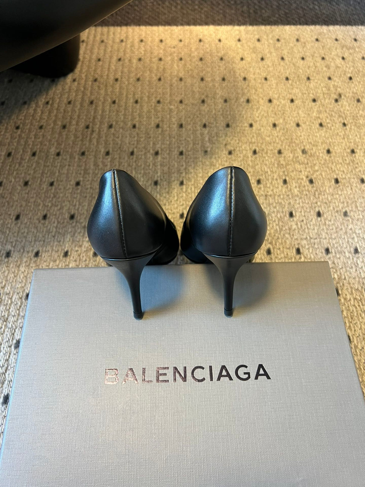 Balenciaga Black & Rose Gold Designer Shoes EU 35-41 - detail image 6