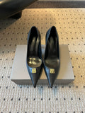 Balenciaga Black & Rose Gold Designer Shoes EU 35-41