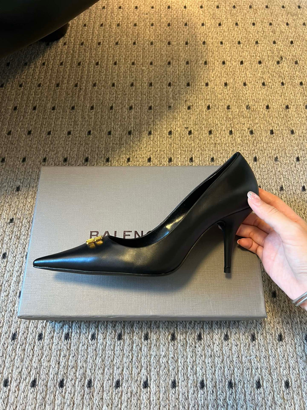 Balenciaga Black & Rose Gold Designer Shoes EU 35-41 - detail image 7