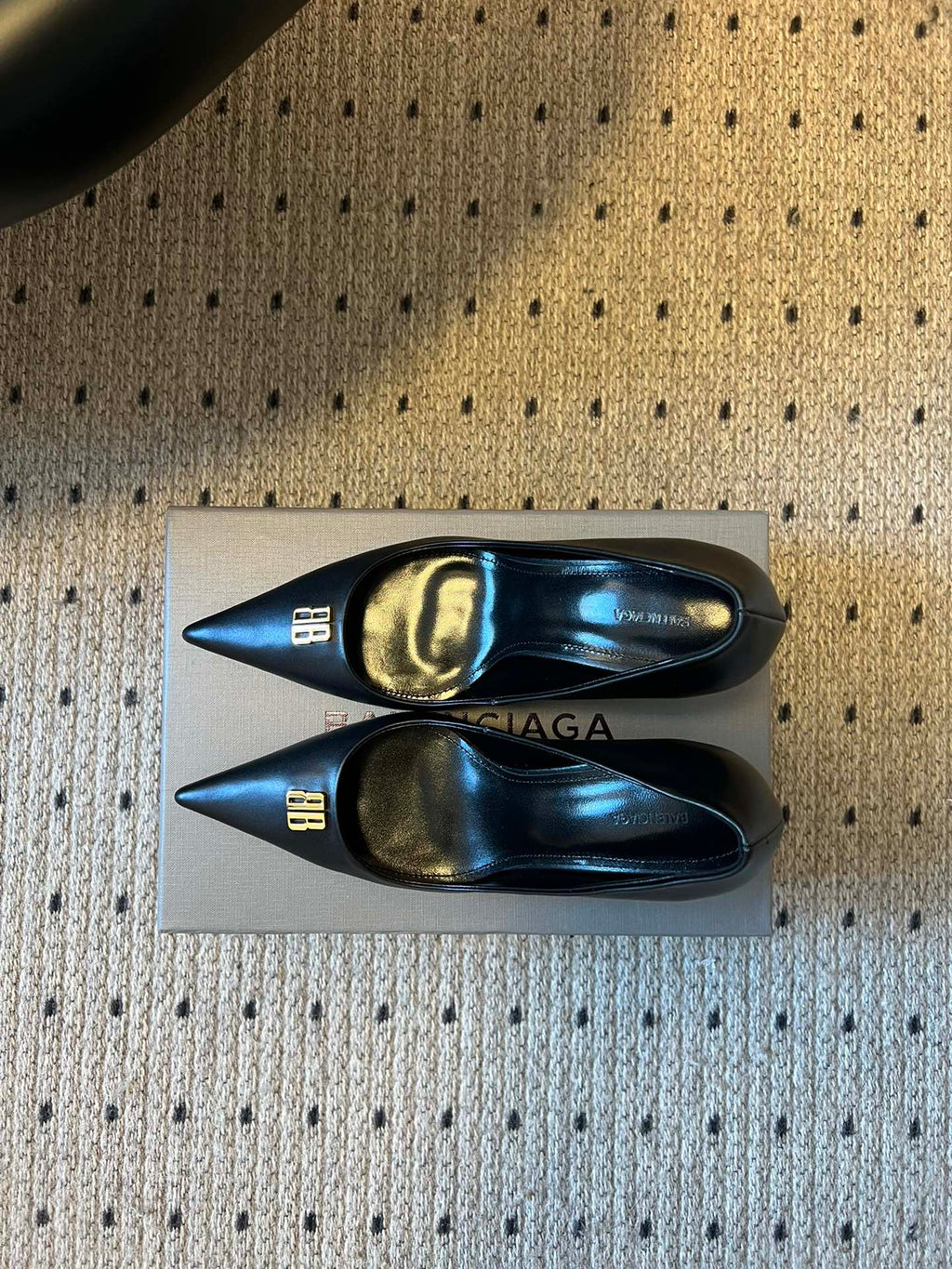 Balenciaga Black & Rose Gold Designer Shoes EU 35-41 - detail image 5