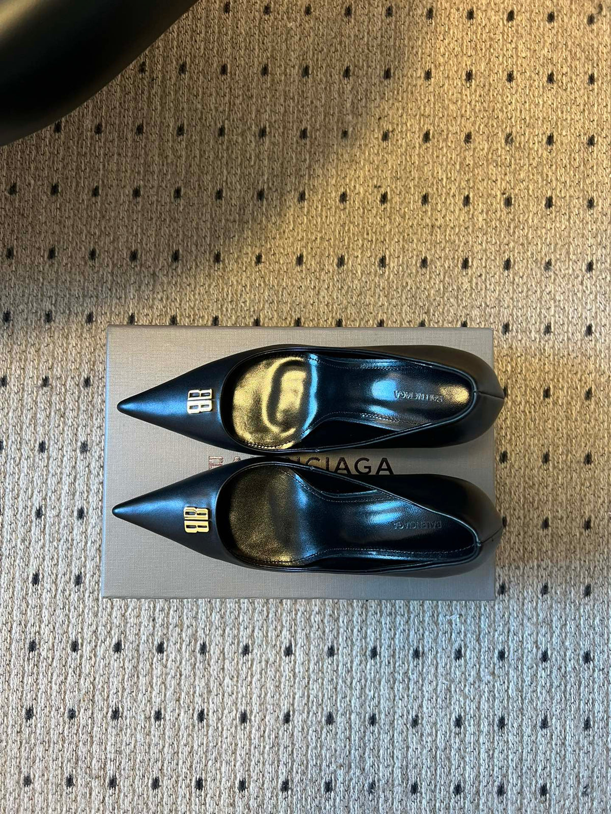 Balenciaga Black & Rose Gold Designer Shoes EU 35-41 - detail image 5