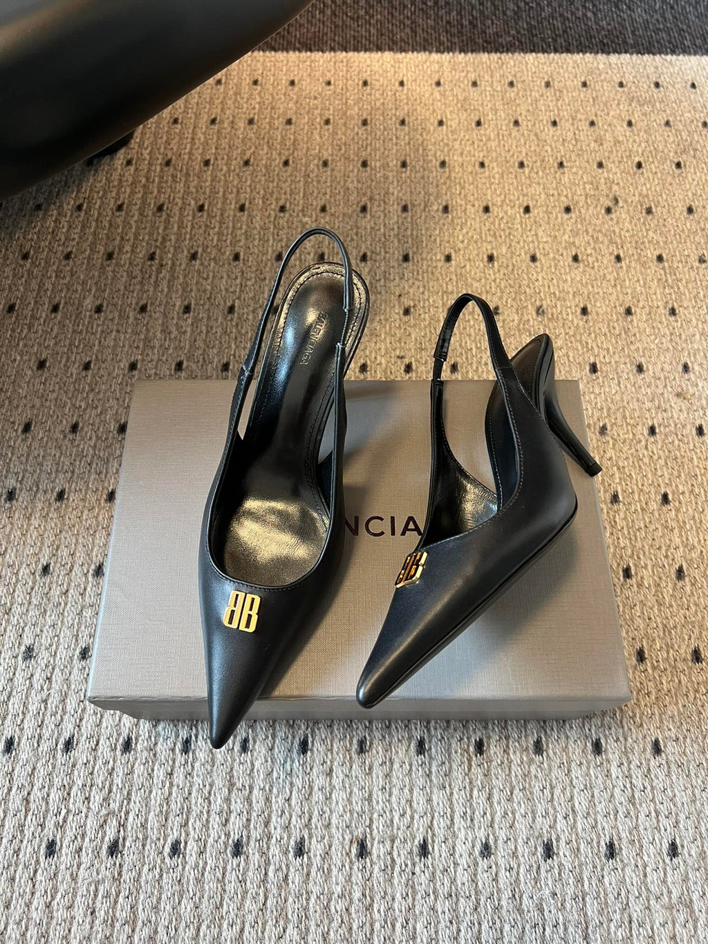 Balenciaga Black & Rose Gold Designer Shoes EU 35-41 Edition 2 - detail image 3