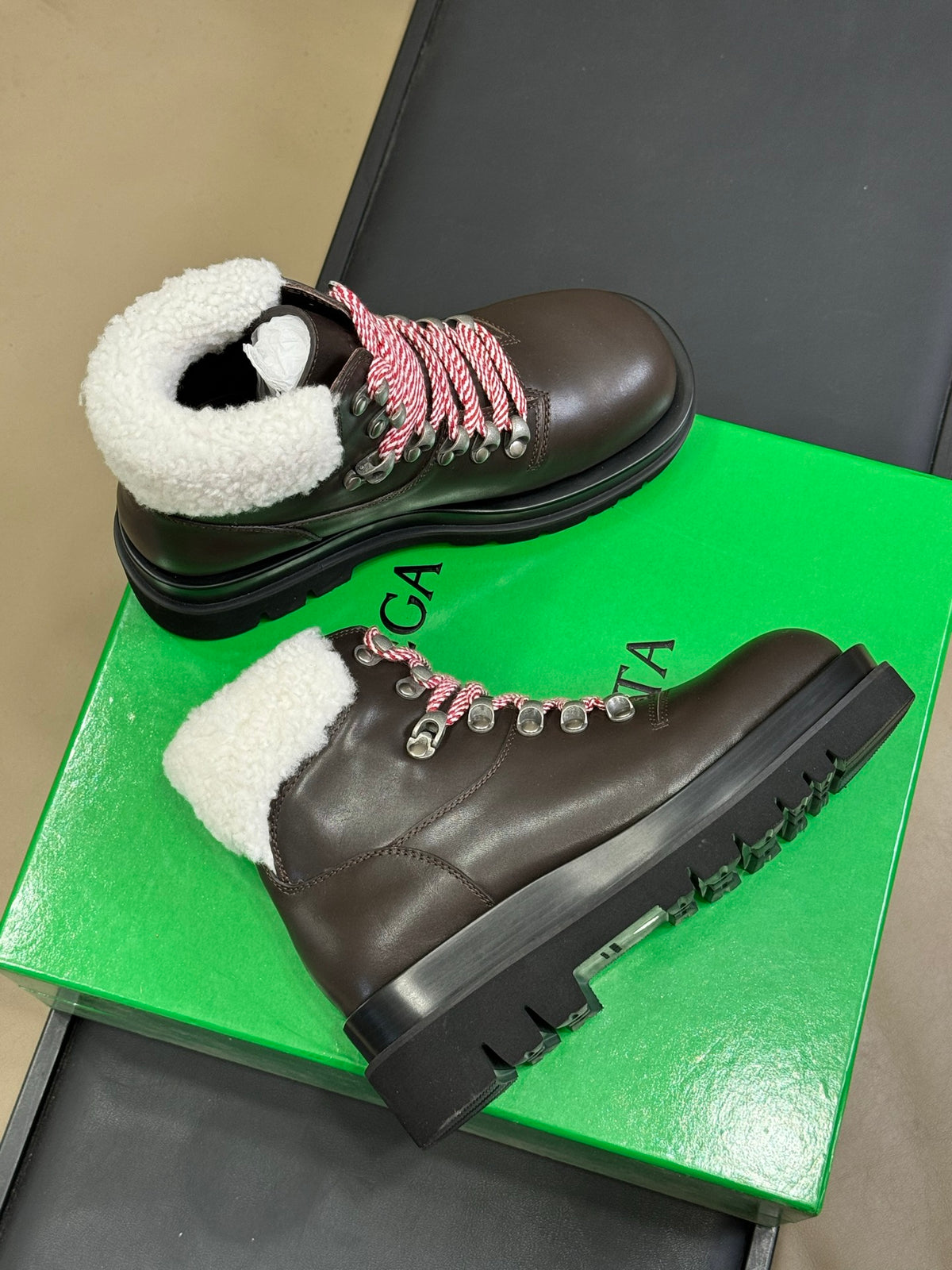Bottega Veneta Black & Green Boots EU 35-41 Edition 4 - detail image 5