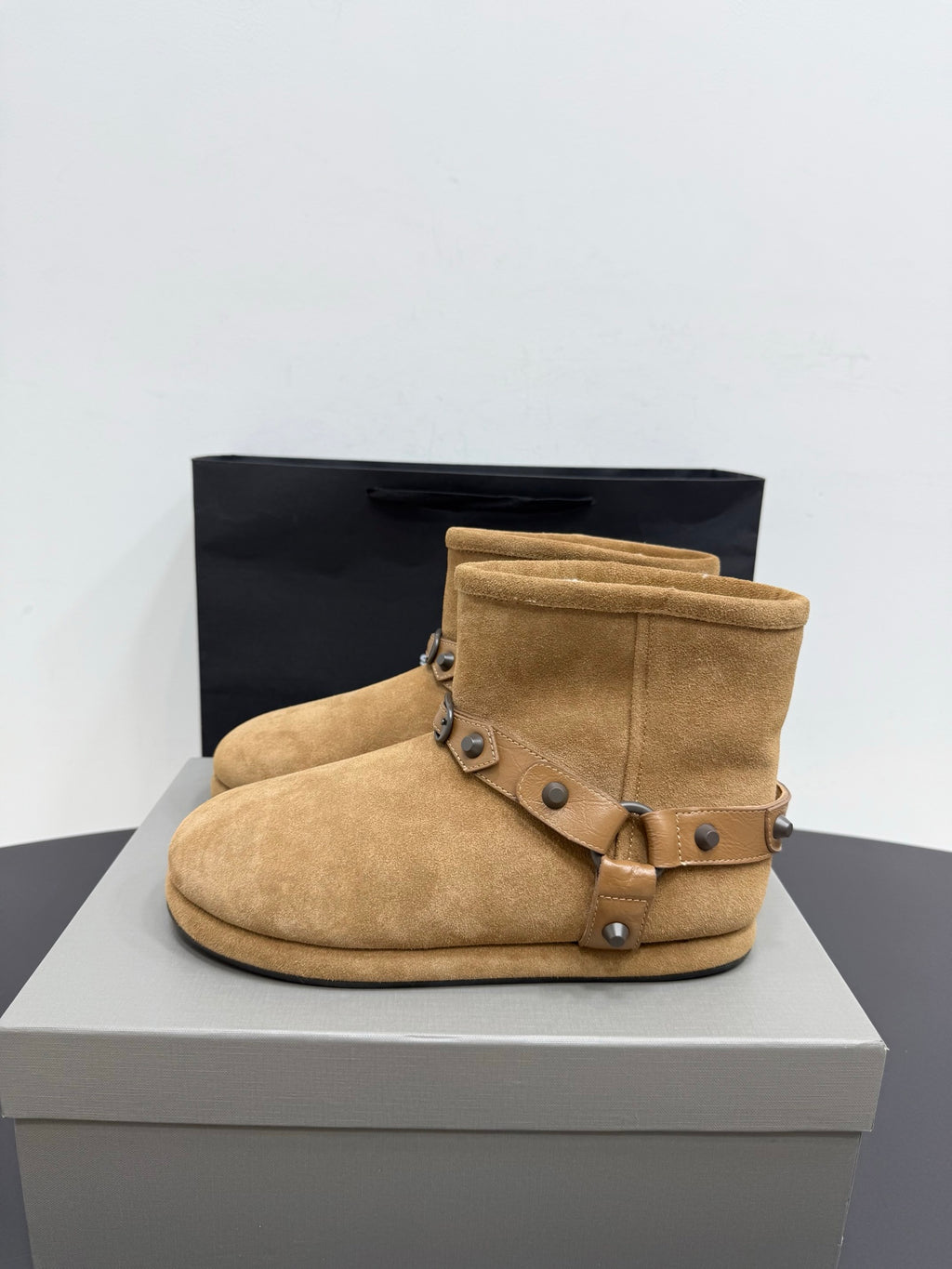 Balenciaga Black & Brown Boots EU 35-41 - detail image 3