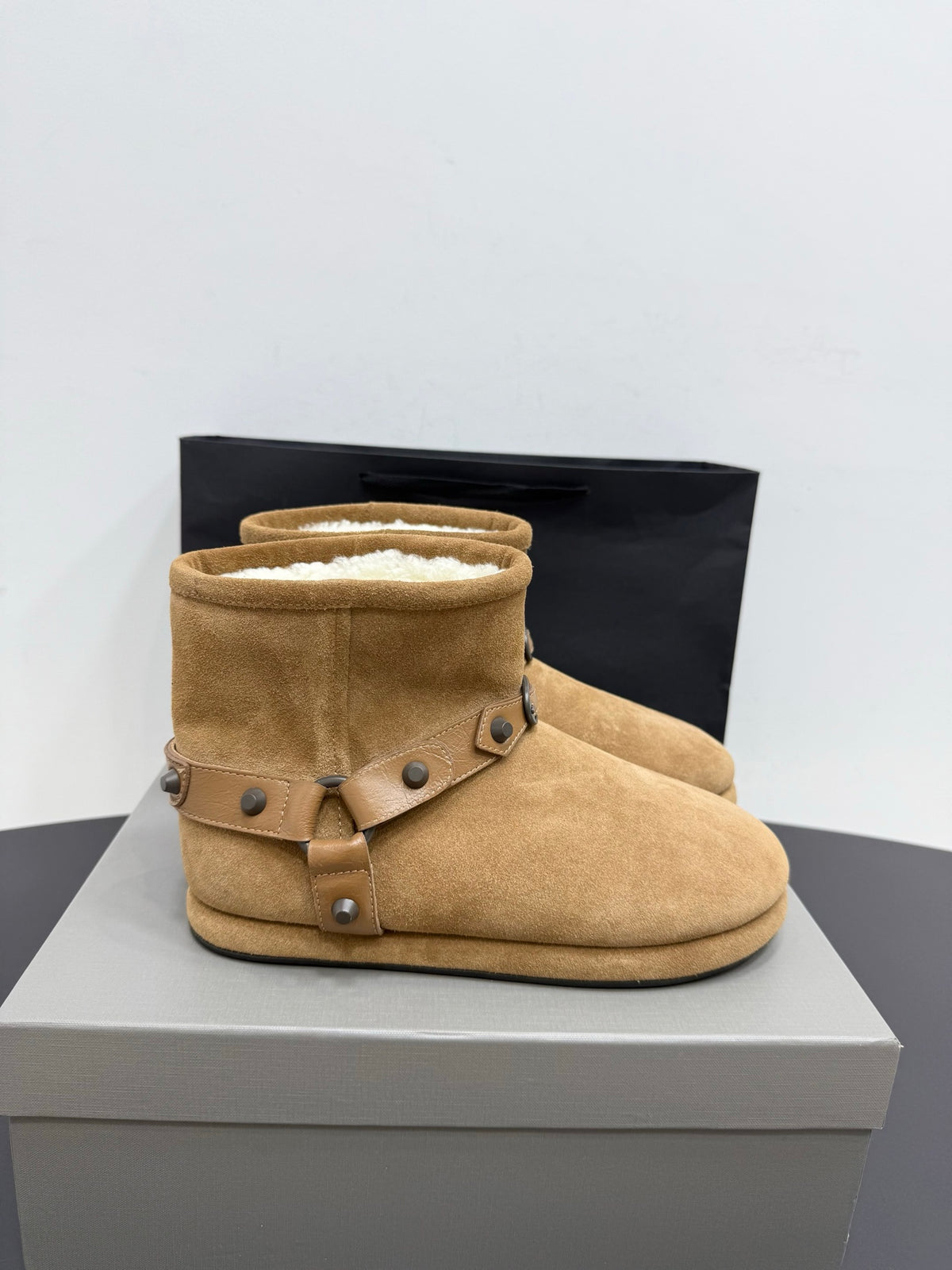Balenciaga Black & Brown Boots EU 35-41 - detail image 2