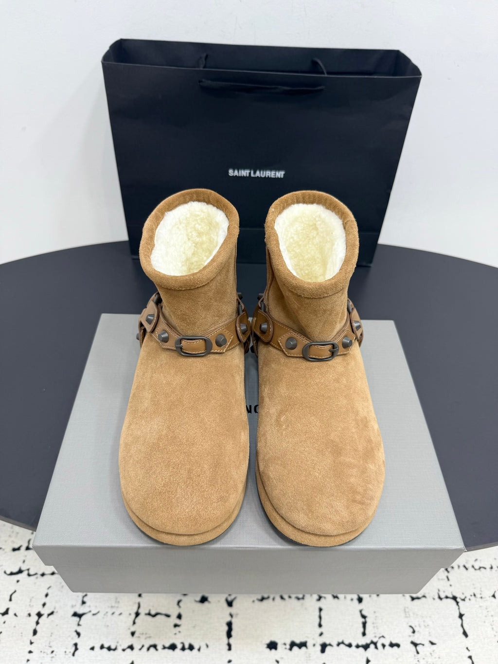 Balenciaga Black & Brown Boots EU 35-41