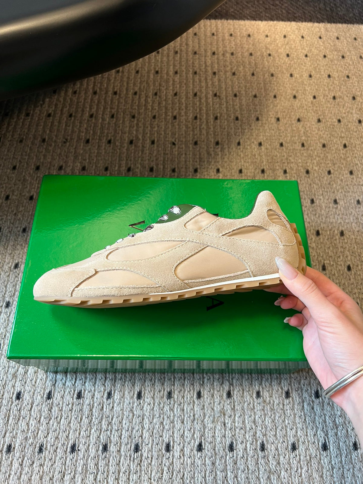 Bottega Veneta Brown & Green Sneakers EU 35-40 - detail image 6