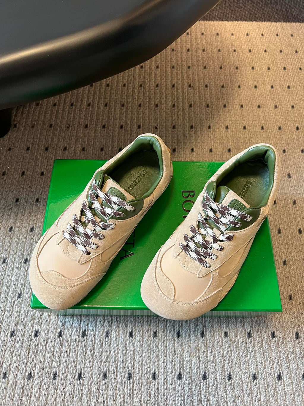 Bottega Veneta Brown & Green Sneakers EU 35-40 - detail image 2