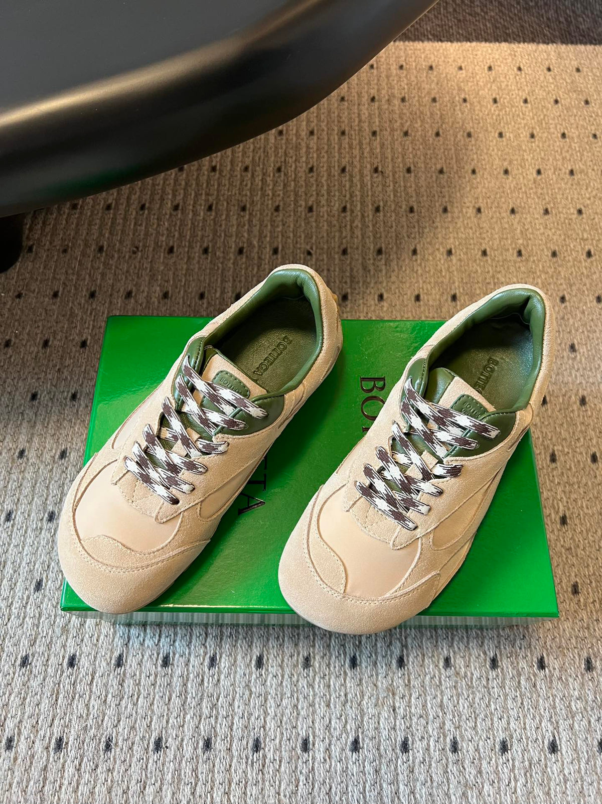 Bottega Veneta Brown & Green Sneakers EU 35-40 - detail image 2