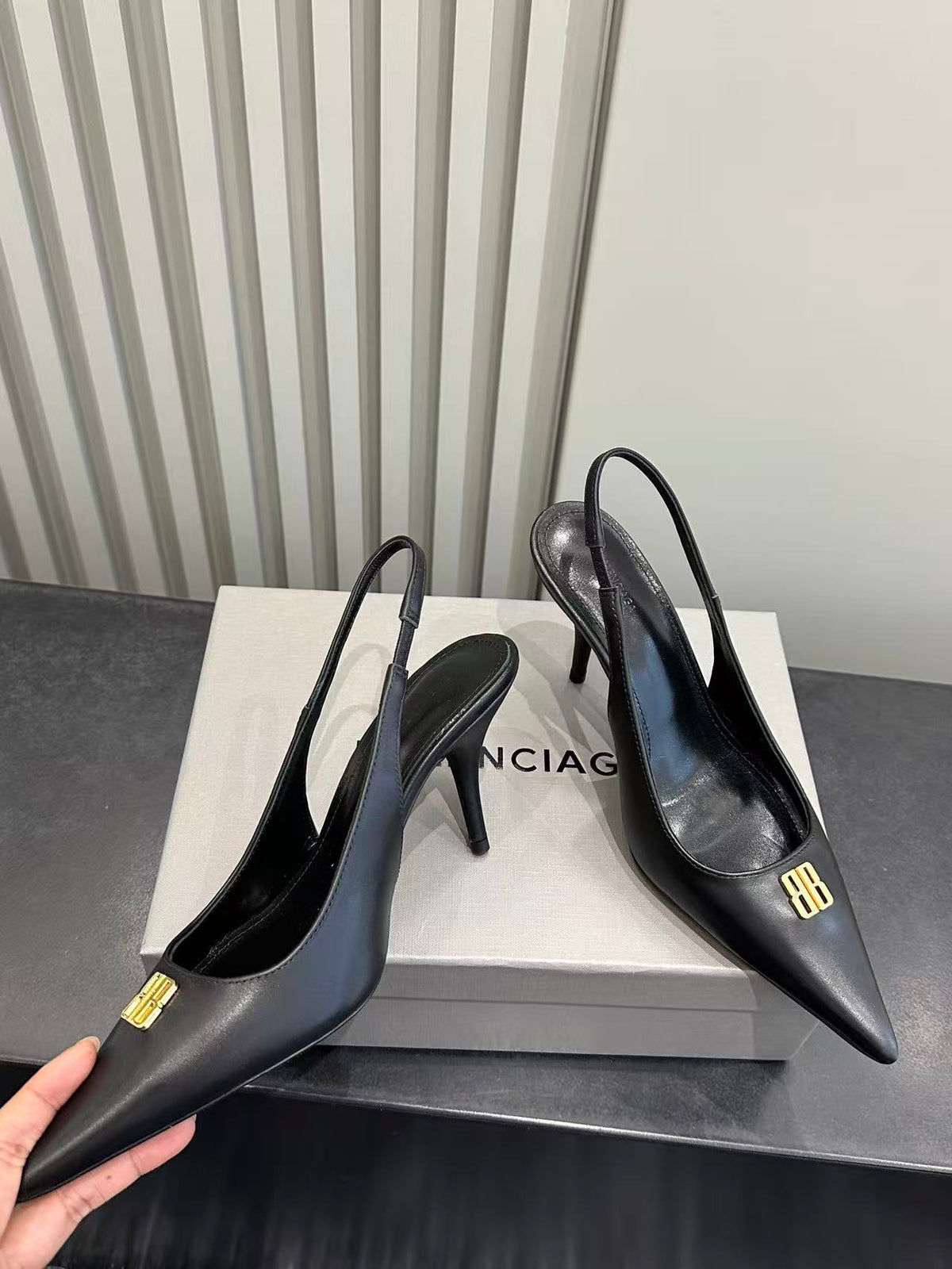Balenciaga Black Sandals EU 35-40 - detail image 3