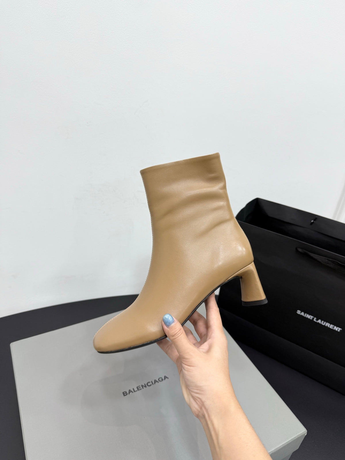 Balenciaga Black & Rose Gold Designer Shoes EU 35-41 Edition 7 - detail image 6