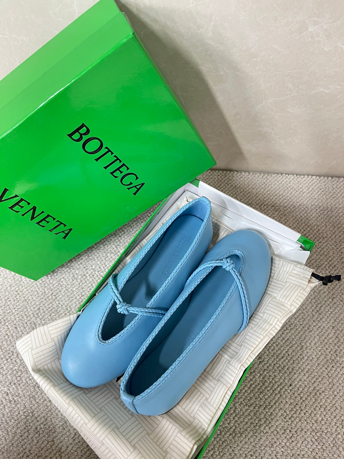 Bottega Veneta Green & Blue Designer Shoes EU 35-42 - detail image 5