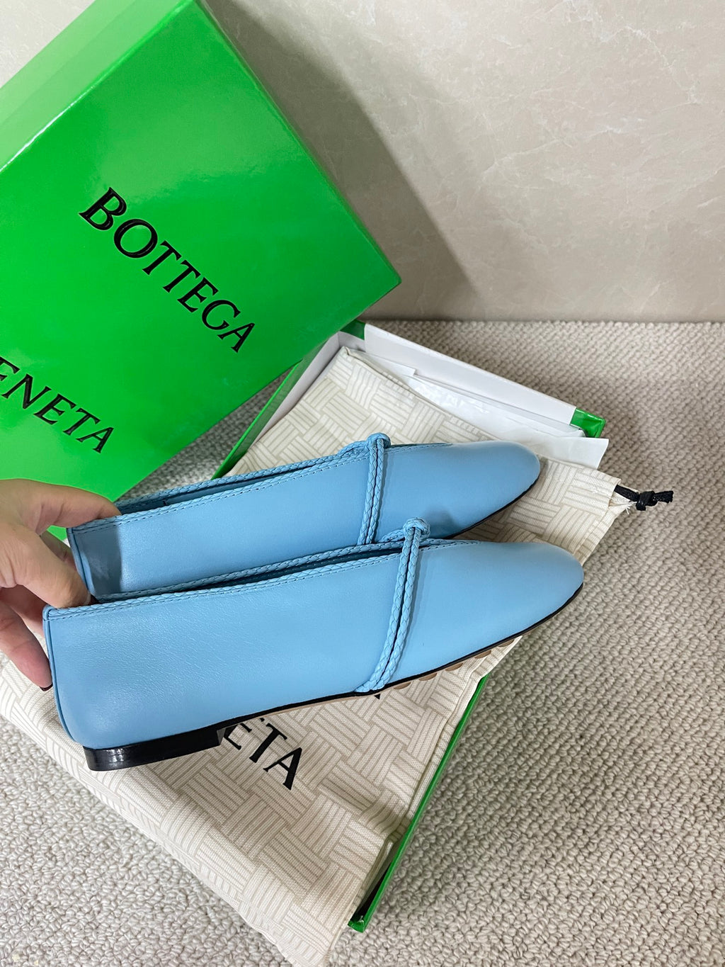 Bottega Veneta Green & Blue Designer Shoes EU 35-42 - detail image 7