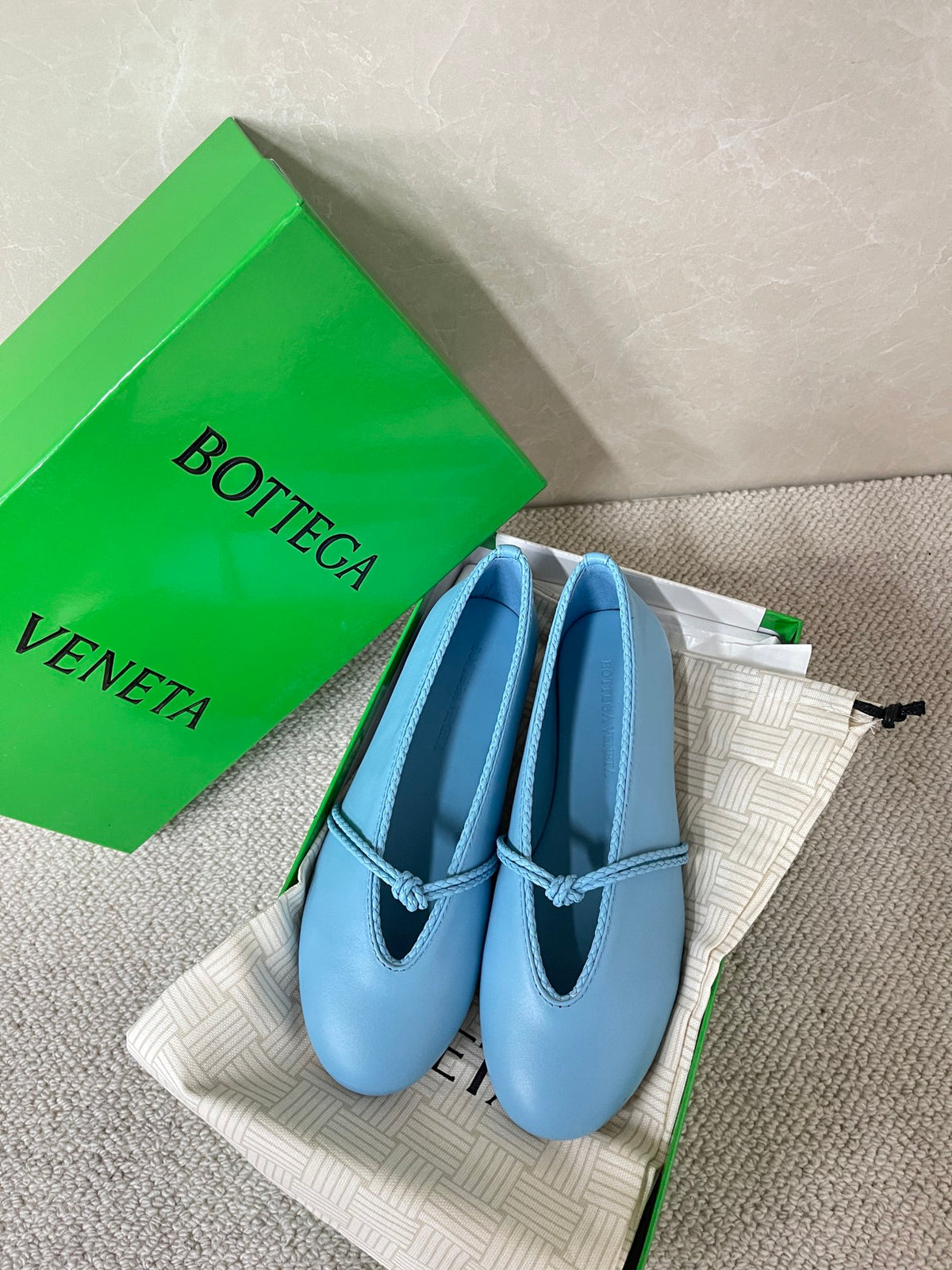 Bottega Veneta Green & Blue Designer Shoes EU 35-42