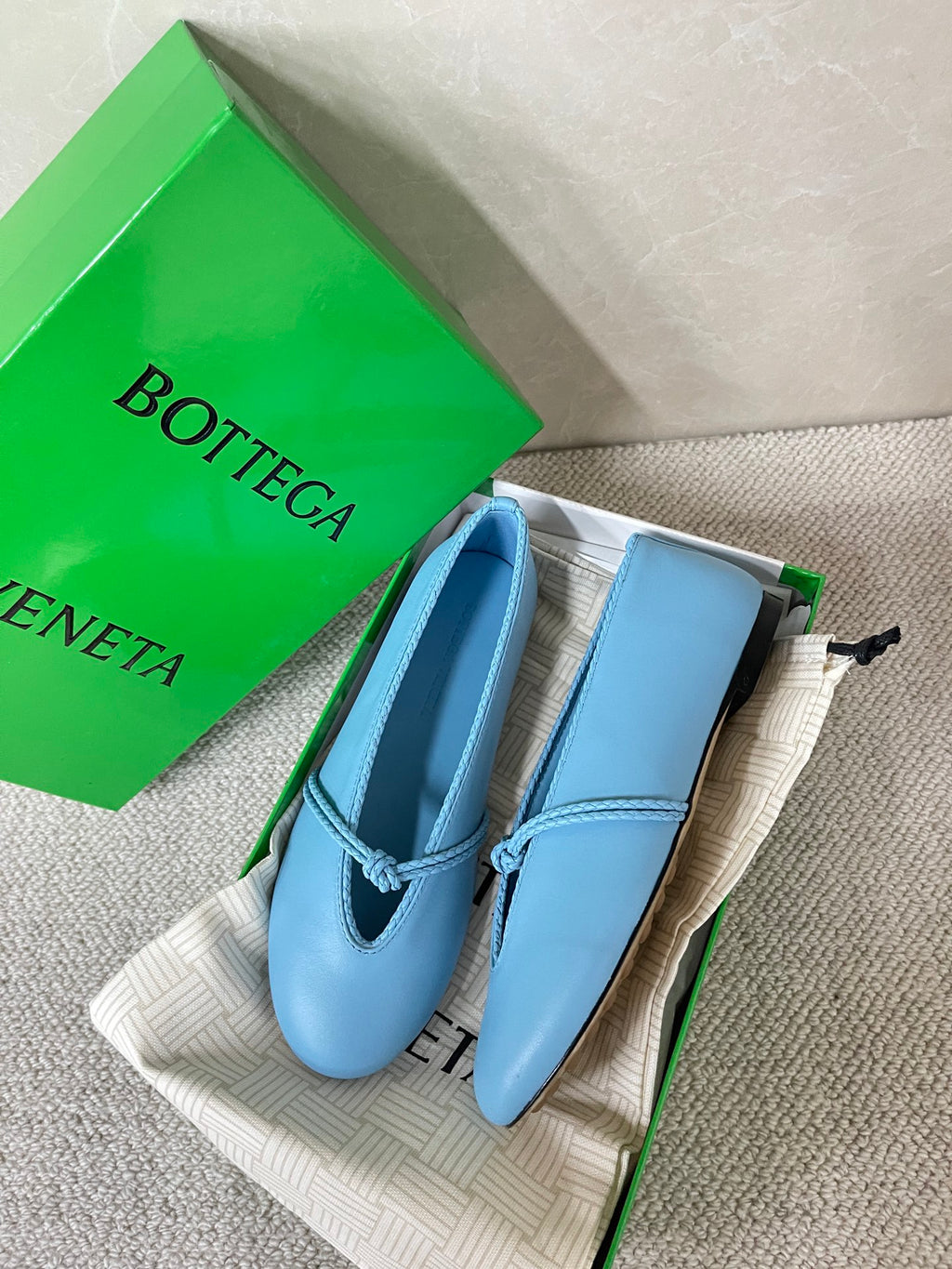 Bottega Veneta Green & Blue Designer Shoes EU 35-42 - detail image 2