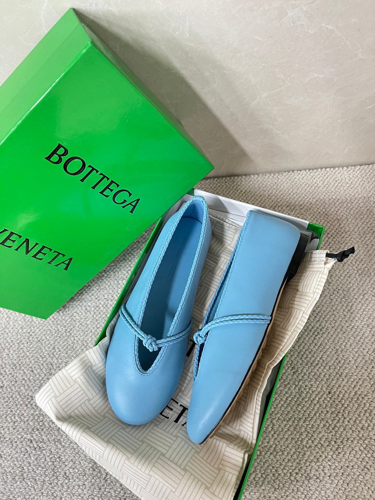 Bottega Veneta Green & Blue Designer Shoes EU 35-42 - detail image 2