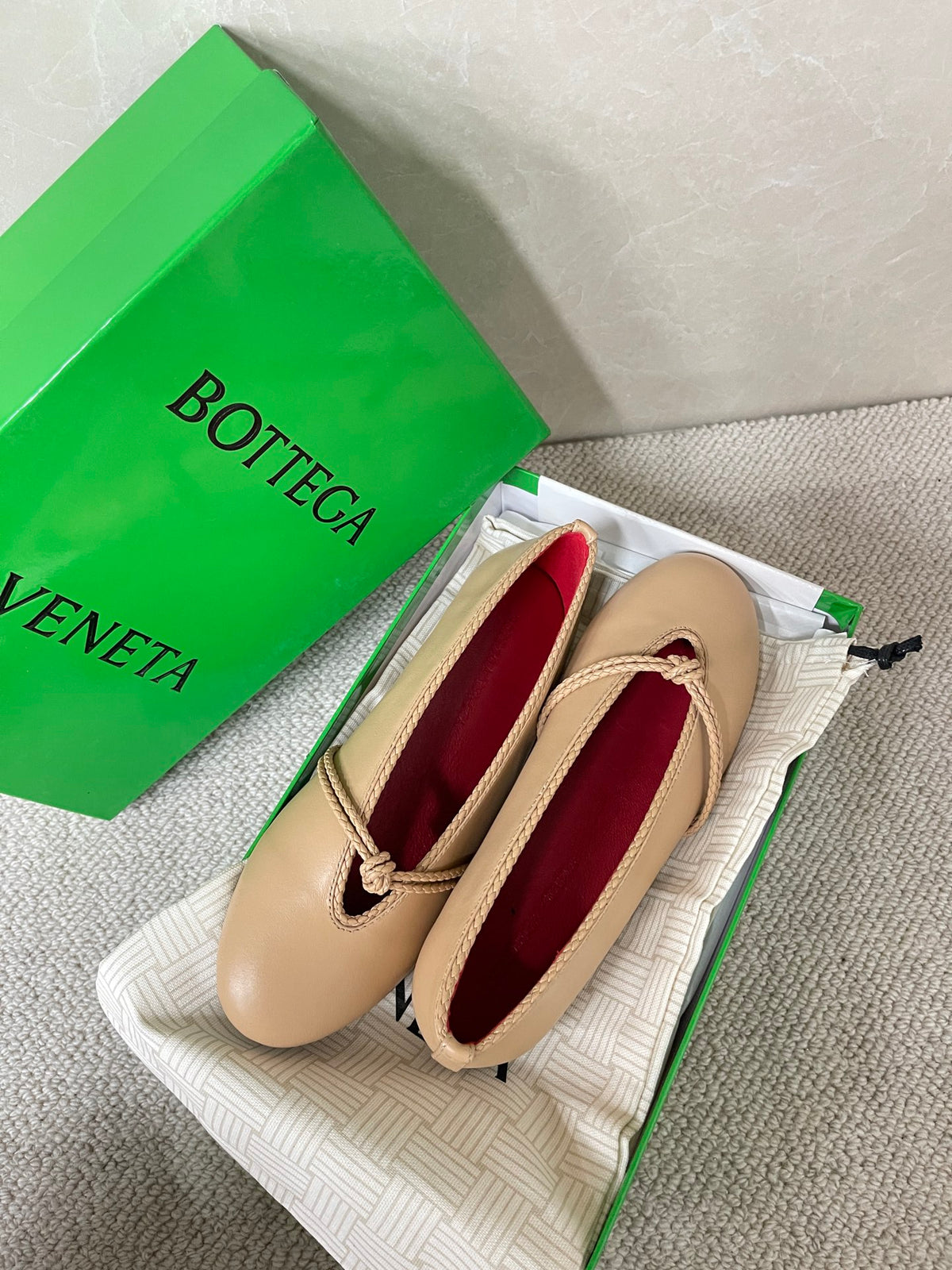 Bottega Veneta Green & Rose Gold Designer Shoes EU 35-42 - detail image 6