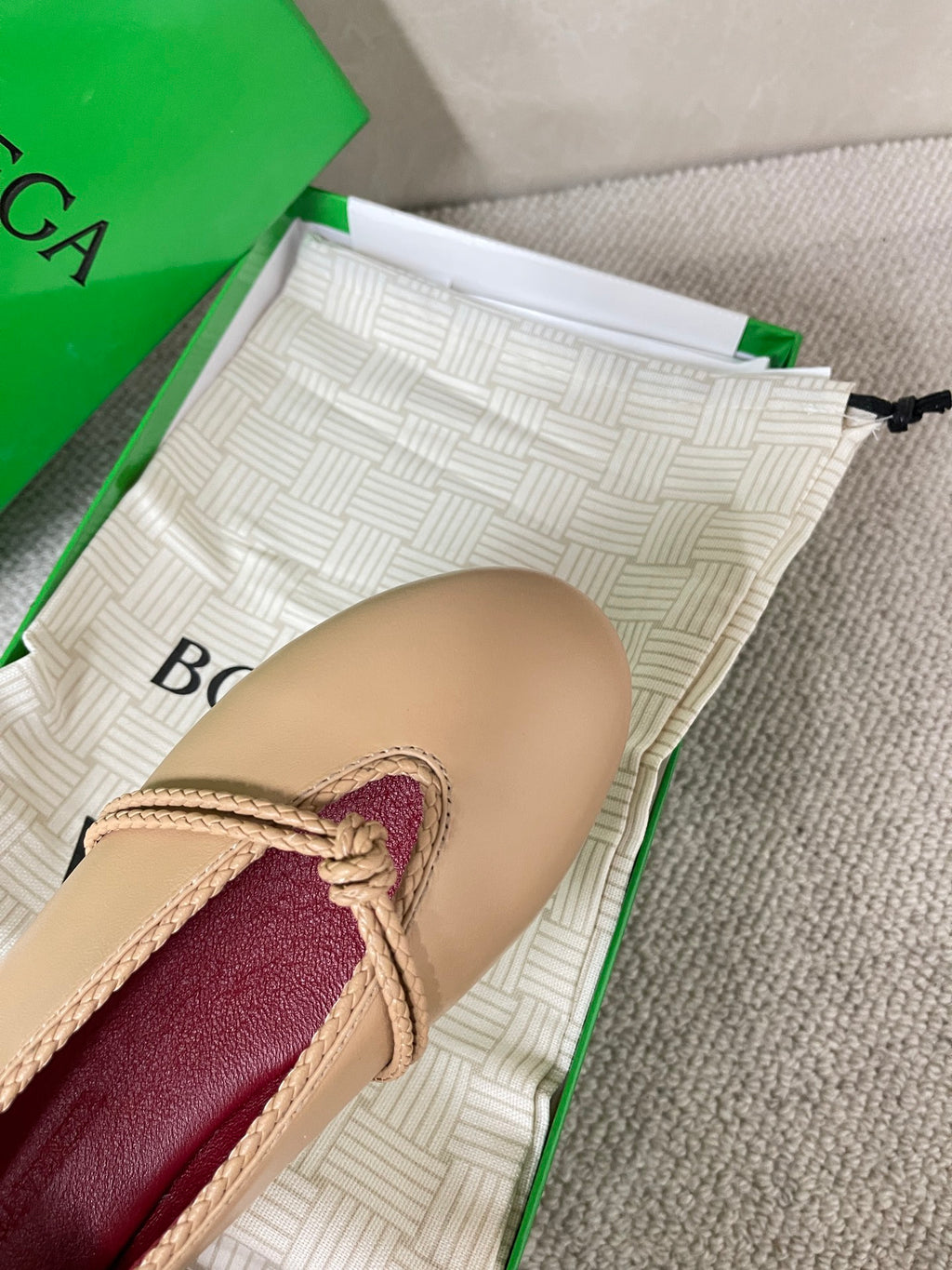 Bottega Veneta Green & Rose Gold Designer Shoes EU 35-42 - detail image 4