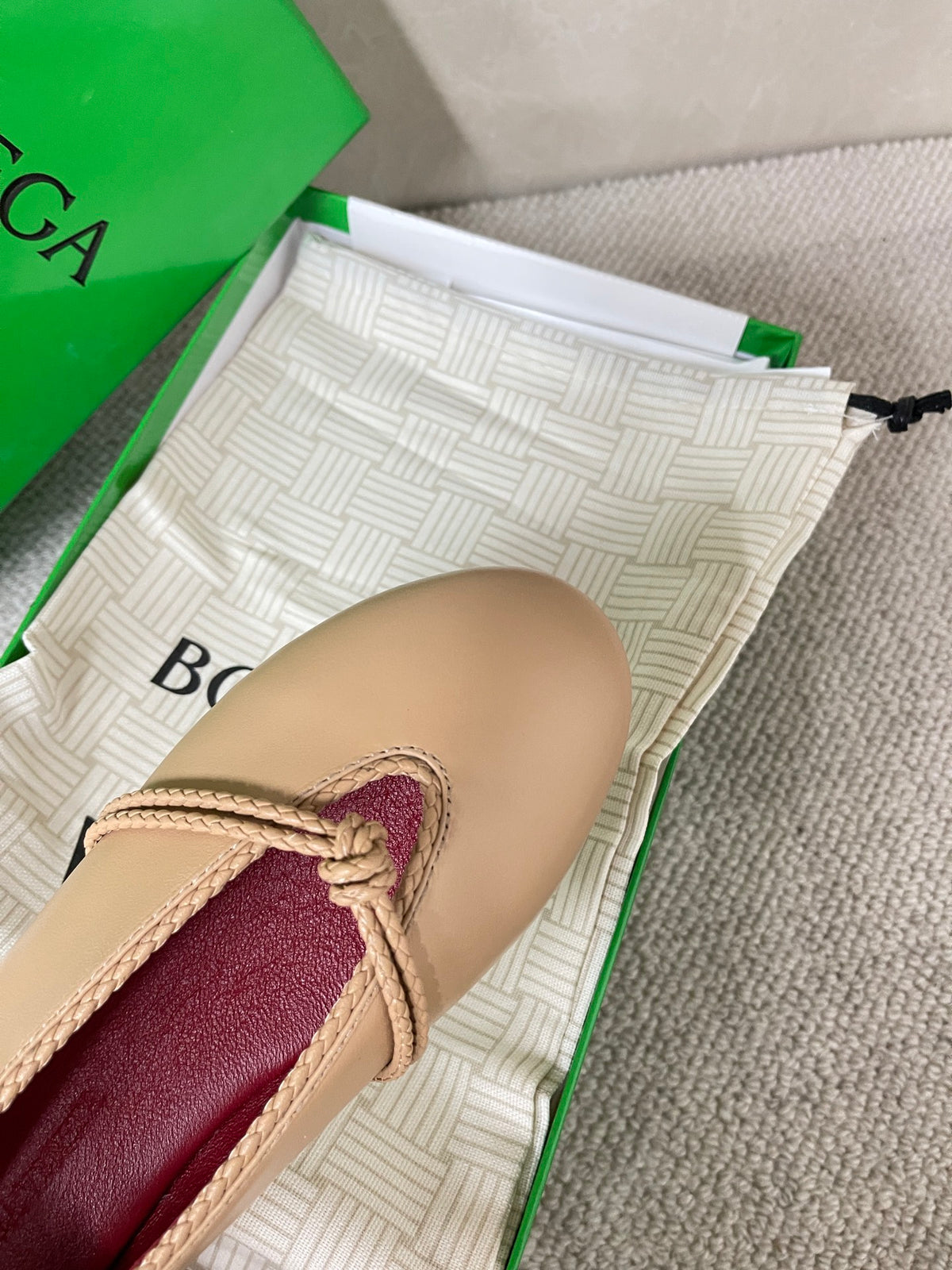 Bottega Veneta Green & Rose Gold Designer Shoes EU 35-42 - detail image 4