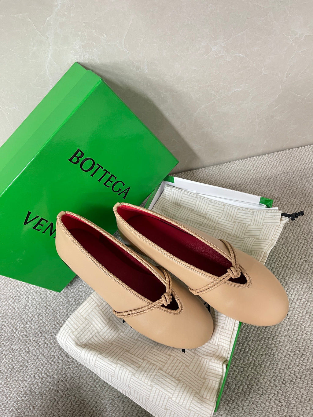 Bottega Veneta Green & Rose Gold Designer Shoes EU 35-42 - detail image 3