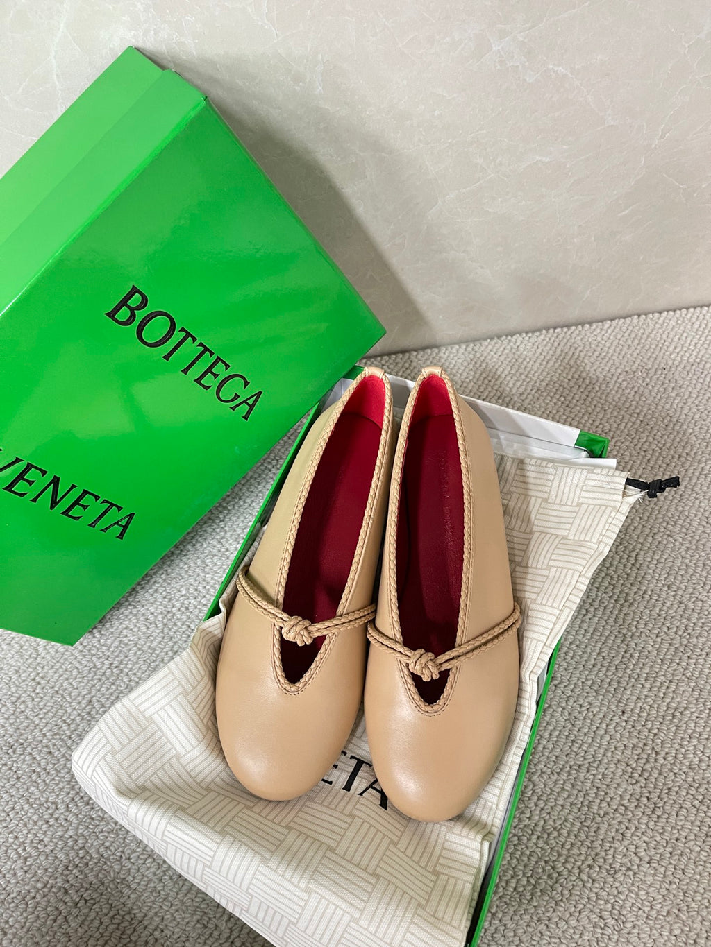 Bottega Veneta Green & Rose Gold Designer Shoes EU 35-42