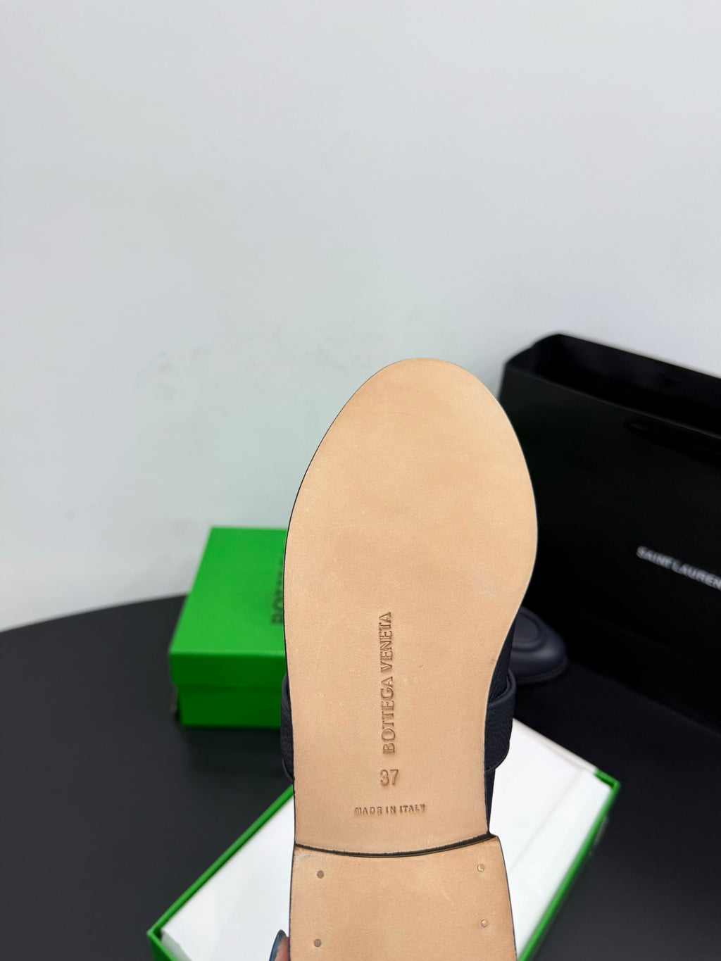Bottega Veneta Black & Green Designer Shoes EU 35-42 Edition 17 - detail image 9