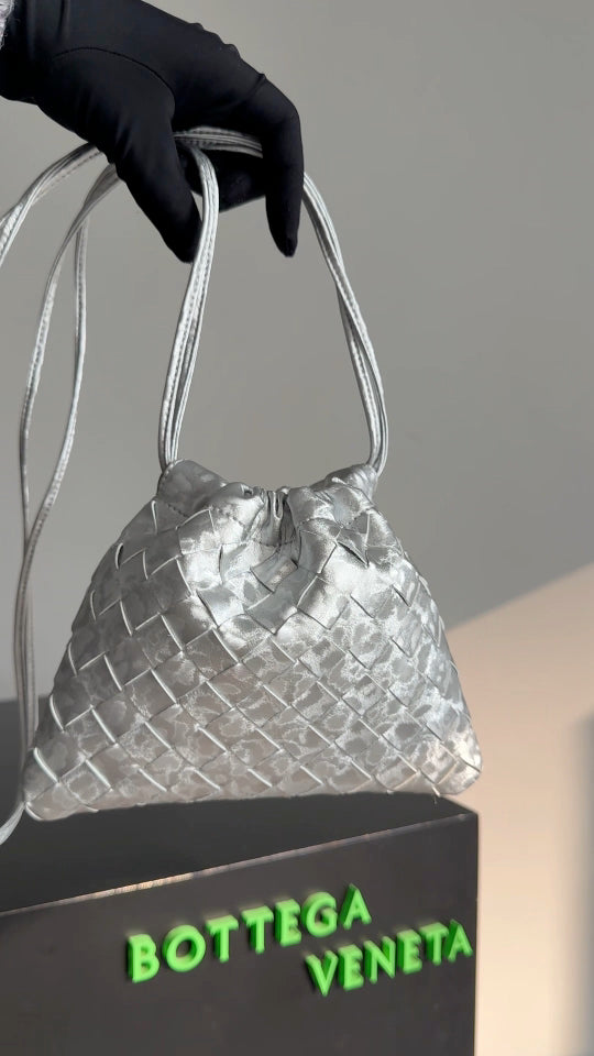Bottega Veneta Black Designer Handbag Edition 215