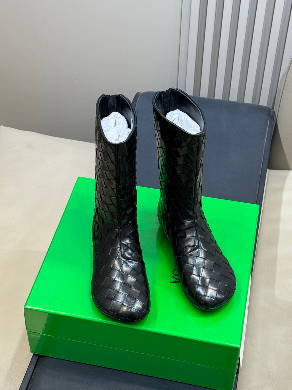 Bottega Veneta SIZE35-41 Black & Green Boots EU 35-41 - detail image 2