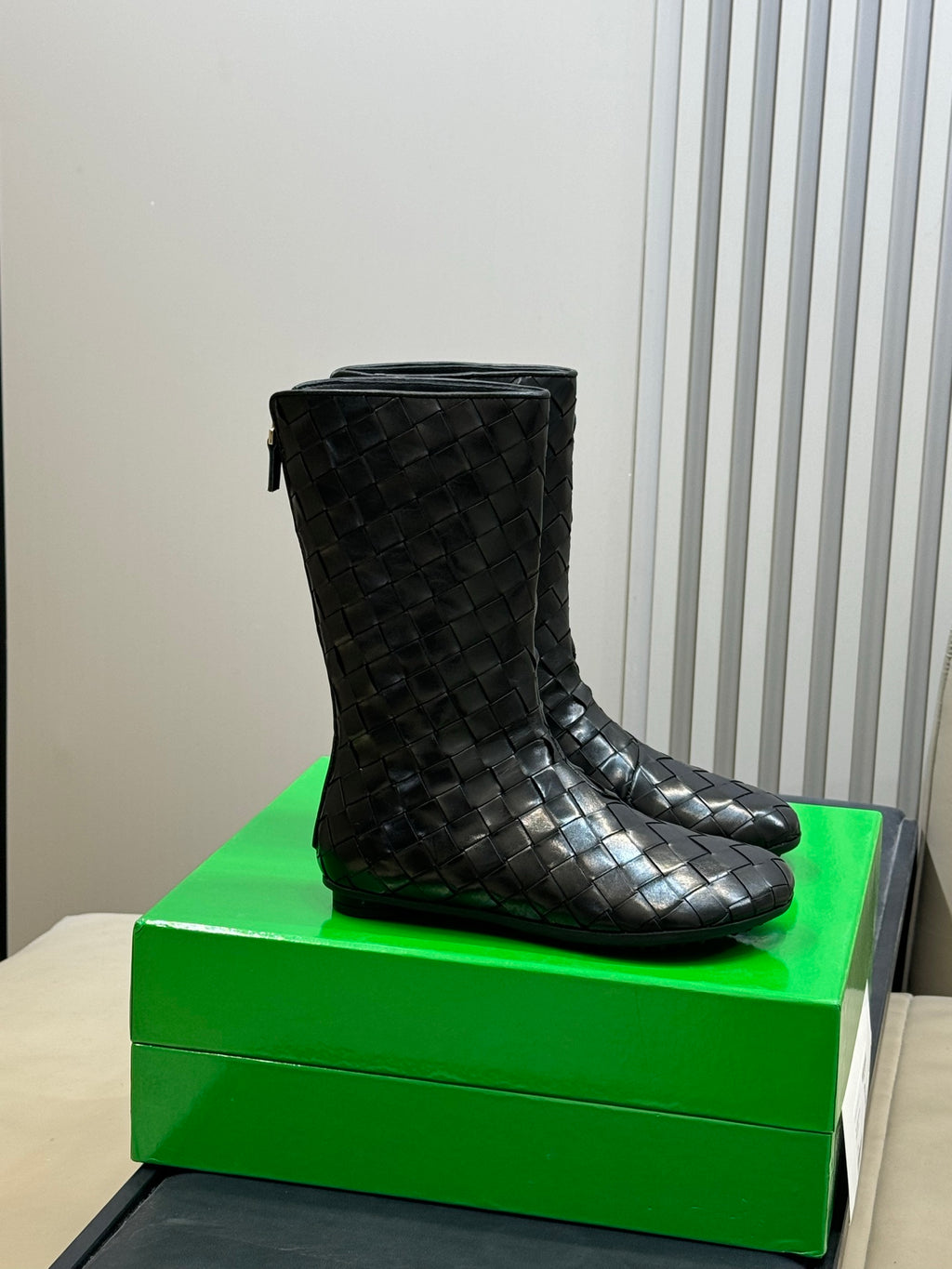 Bottega Veneta SIZE35-41 Black & Green Boots EU 35-41