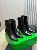 Bottega Veneta Black & Green Designer Shoes EU 35-40 Edition 4