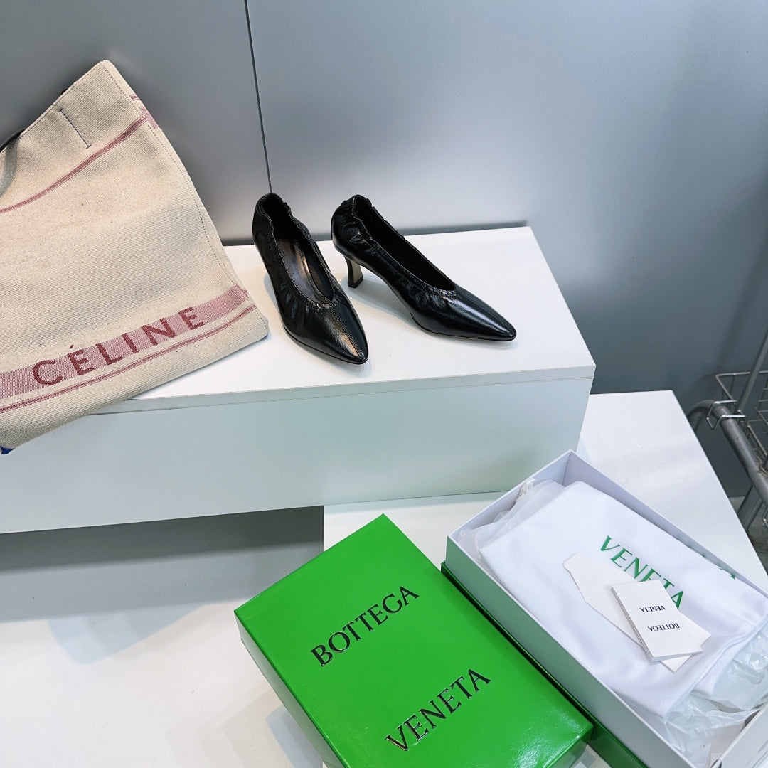 Bottega Veneta Black & Green Heels EU 34-42 - detail image 9