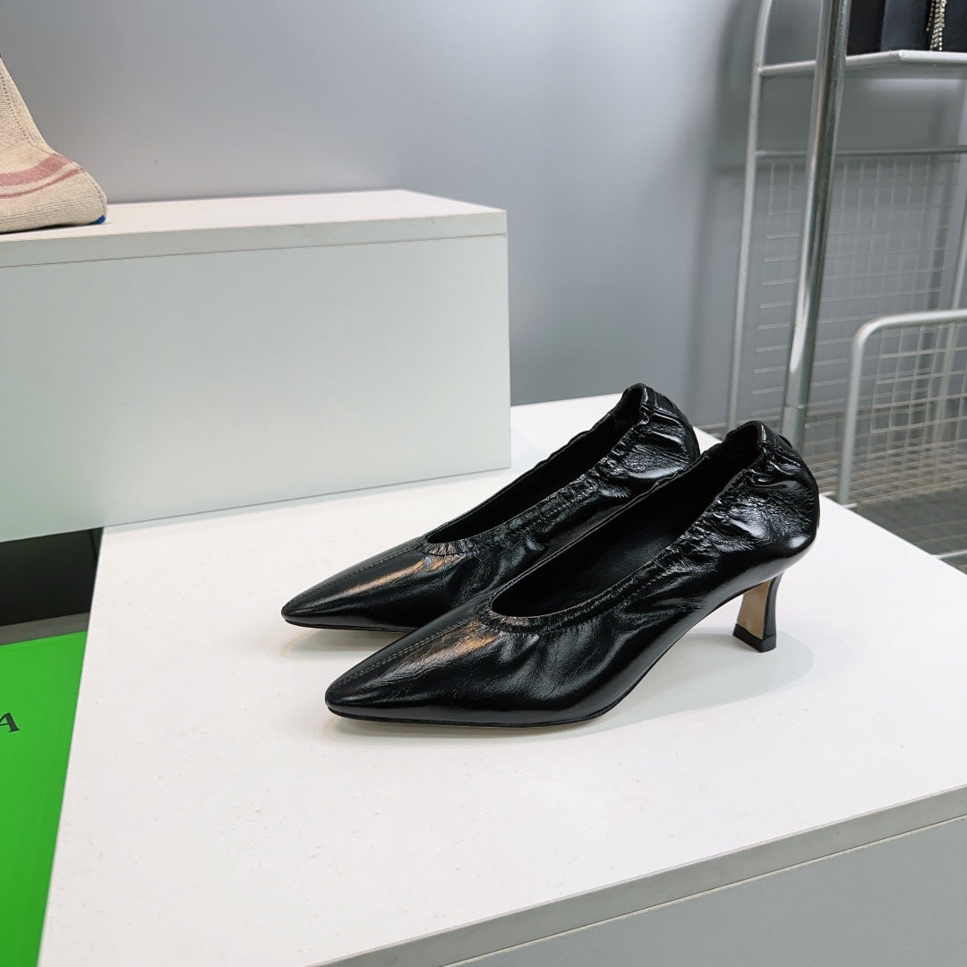 Bottega Veneta Black & Green Heels EU 34-42 - detail image 4