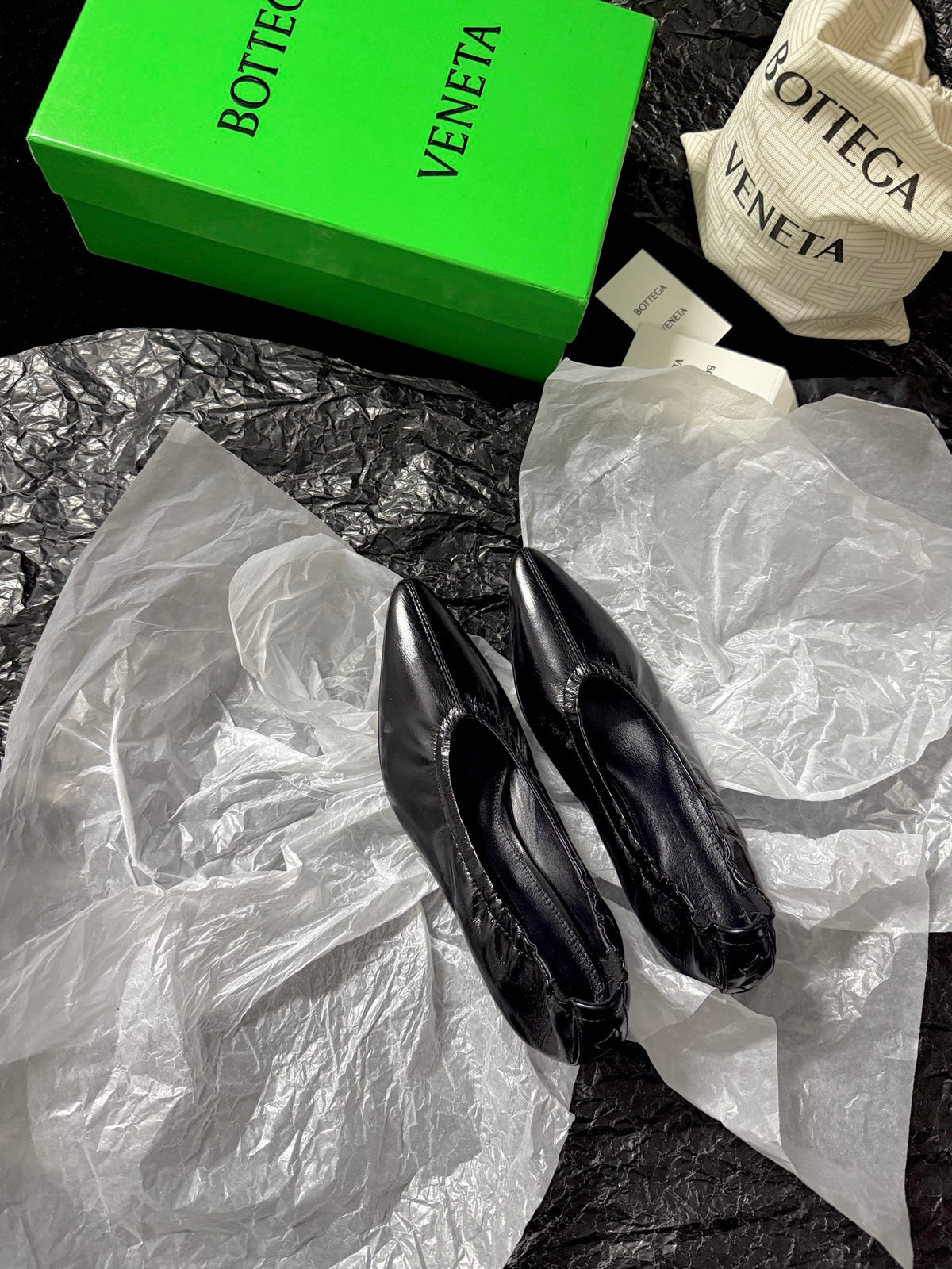 Bottega Veneta 40.41.42 Black & Green Heels EU 35-39
