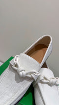 Bottega Veneta White Flats EU 35-39
