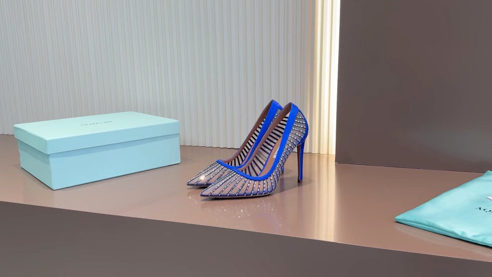 Aquazzura Gray Designer Shoes EU 35-42