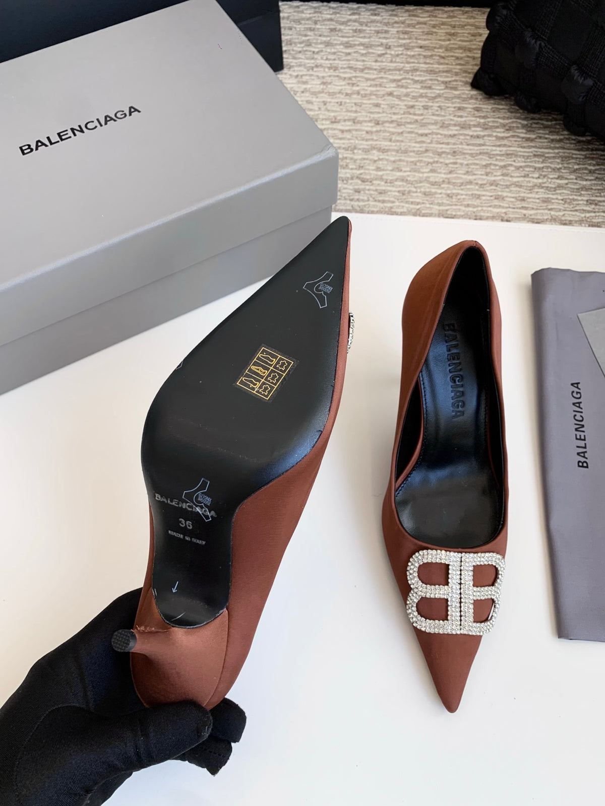 Balenciaga Black Heels EU 35-39 Edition 2 - detail image 8
