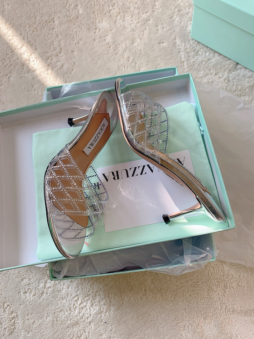 Aquazzura Gray Designer Shoes EU 34-42 Edition 6 - detail image 8