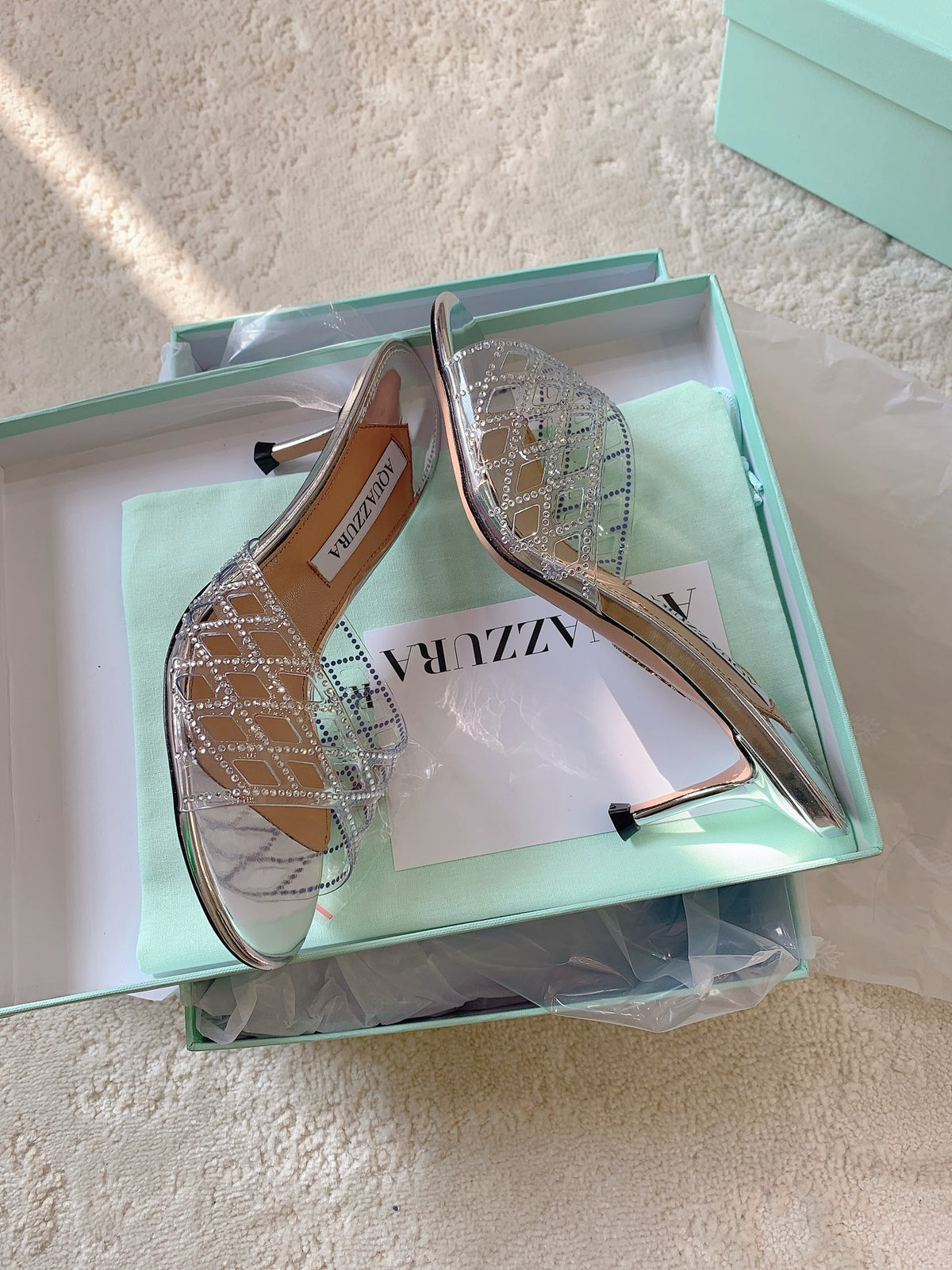 Aquazzura Gray Designer Shoes EU 34-42 Edition 6 - detail image 8